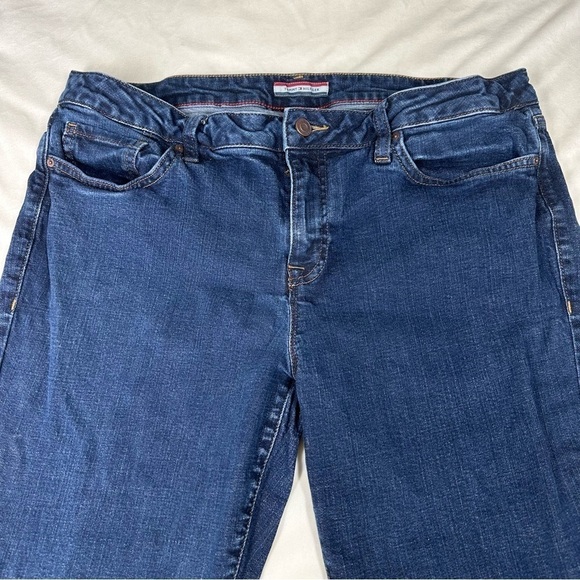 Vintage Tommy Hilfiger Jeans Women's Jeans Medium/Dark Wash Boot Cut Size 14 R - Picture 3 of 9